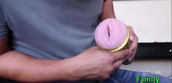  Step Brother Caught with Pussy Toy POV ⏩ Full in FamilyStroke.net